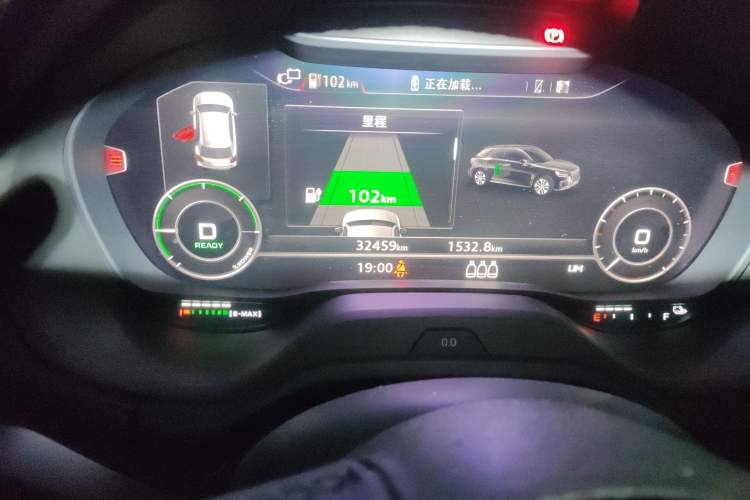 Used Audi Q2L e-tron 2019 Q2L e-tron Pure Electric Smart Enjoyment Model Odometer Close Up