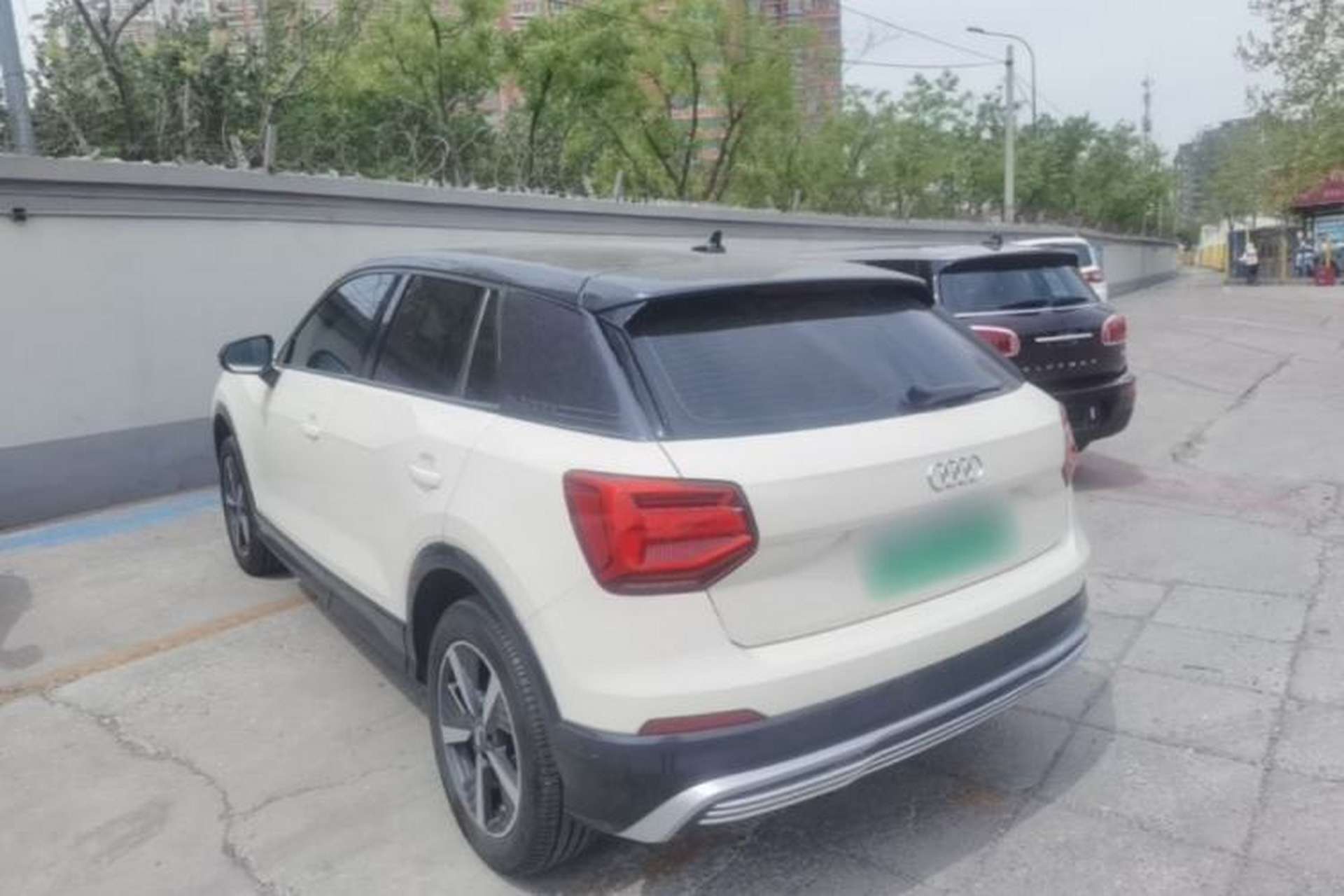 Used Audi Q2L e-tron 2019 Q2L e-tron Pure Electric Smart Enjoyment Model Rear Left 45 Deg