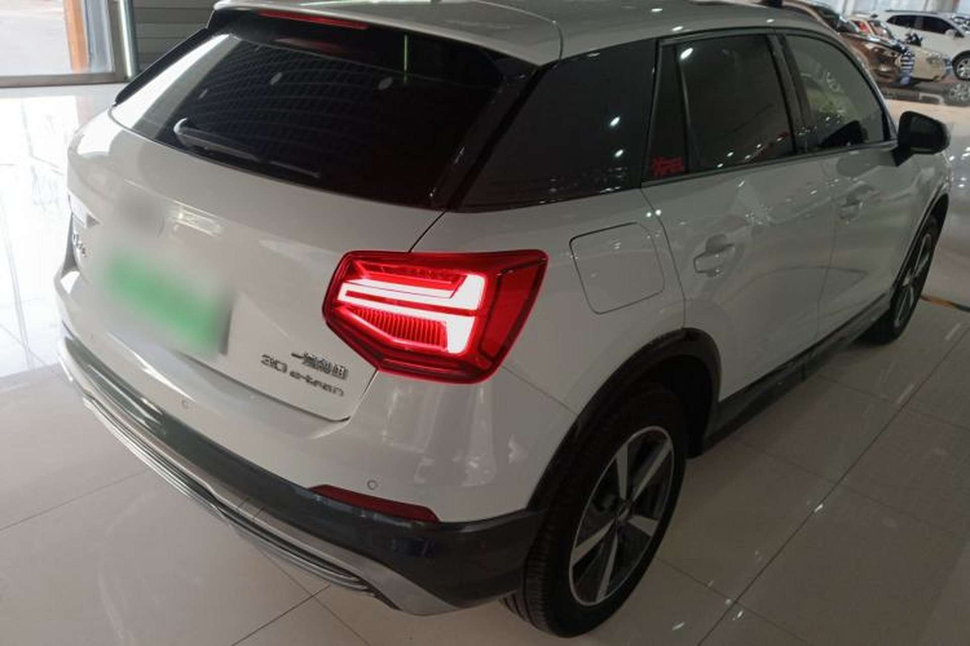 Used Audi Q2L e-tron 2019 Q2L e-tron Pure Electric Smart Enjoyment Model Rear Right 45 Deg