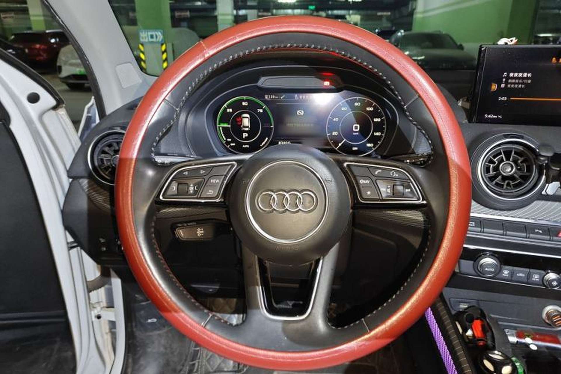 Used Audi Q2L e-tron 2019 Q2L e-tron Pure Electric Smart Enjoyment Model Steering Wheel