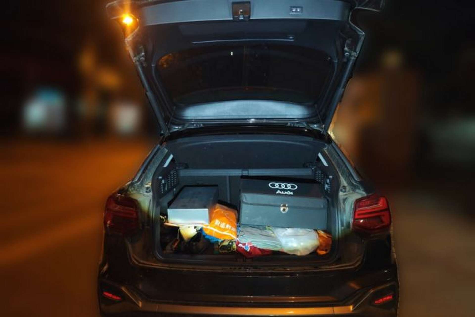 Used Audi Q2L e-tron 2022 Q2L e-tron Pure Electric Smart Enjoyment Model Trunk