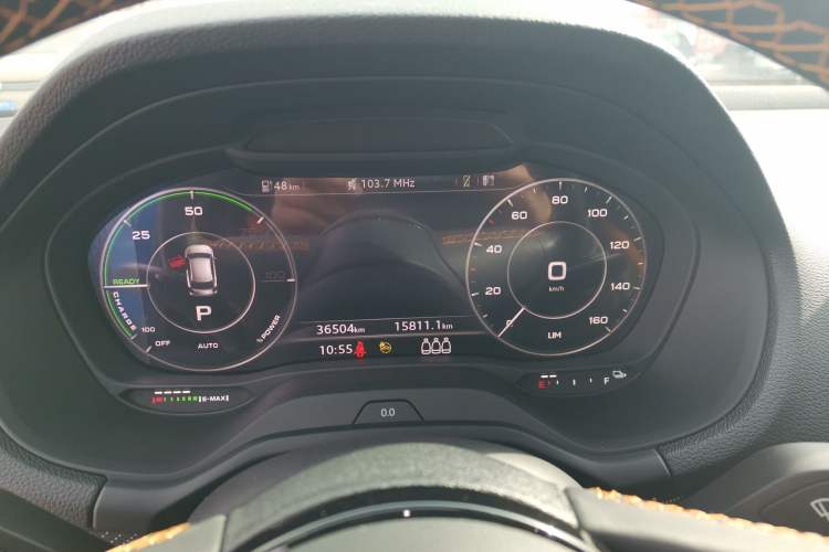 Used Audi Q2L e-tron 2022 Q2L e-tron Pure Electric Smart Enjoyment Model Instrument Cluster