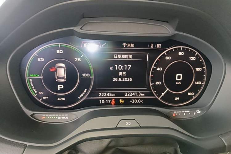 Used Audi Q2L e-tron 2022 Q2L e-tron Pure Electric Smart Enjoyment Model Instrument Cluster