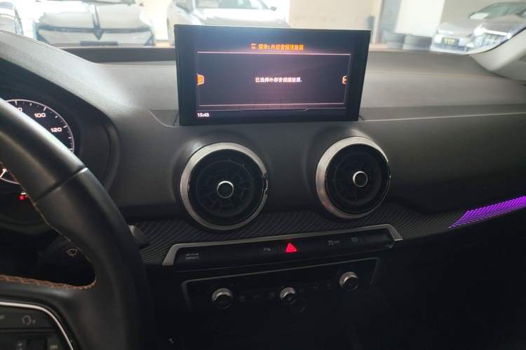 Used Audi Q2L e-tron 2022 Q2L e-tron Pure Electric Smart Enjoyment Model Audio And AC Panel