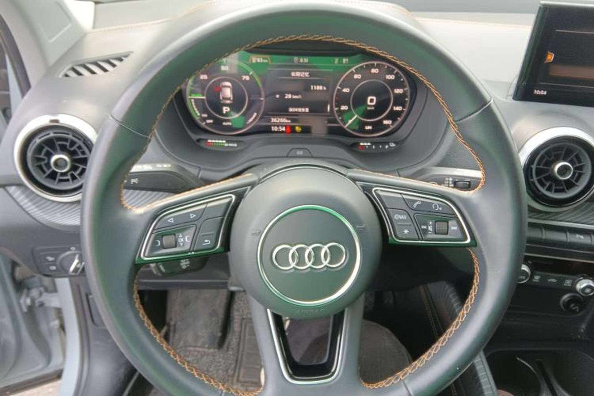 Used Audi Q2L e-tron 2022 Q2L e-tron Pure Electric Smart Enjoyment Model Steering Wheel