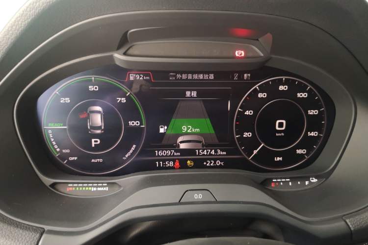 Used Audi Q2L e-tron 2022 Q2L e-tron Pure Electric Smart Enjoyment Model Instrument Cluster