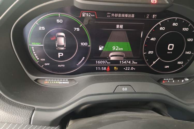 Used Audi Q2L e-tron 2022 Q2L e-tron Pure Electric Smart Enjoyment Model Odometer Close Up