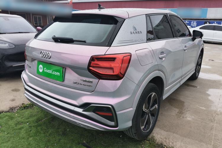 Used Audi Q2L e-tron 2022 Q2L e-tron Pure Electric Smart Enjoyment Model Rear Right 45 Deg