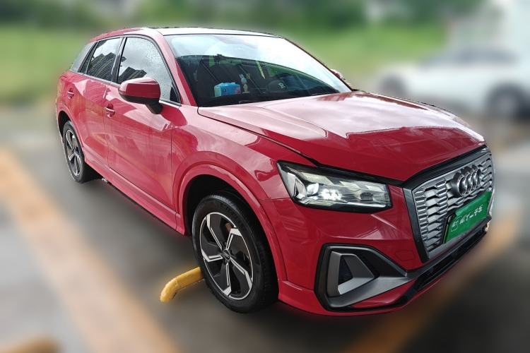 Used Audi Q2L e-tron 2022 Q2L e-tron Pure Electric Smart Enjoyment Model Front Right 45 Deg