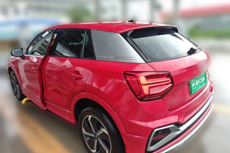 Used Audi Q2L e-tron 2022 Q2L e-tron Pure Electric Smart Enjoyment Model Rear Left 45 Deg