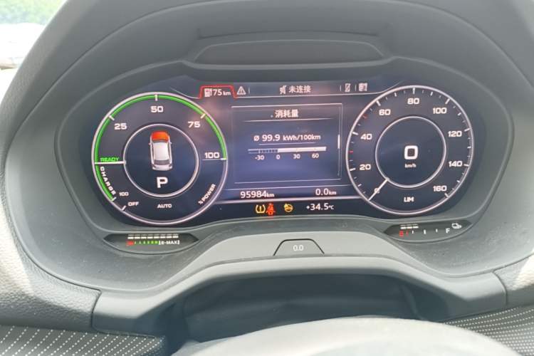 Used Audi Q2L e-tron 2022 Q2L e-tron Pure Electric Smart Enjoyment Model Instrument Cluster