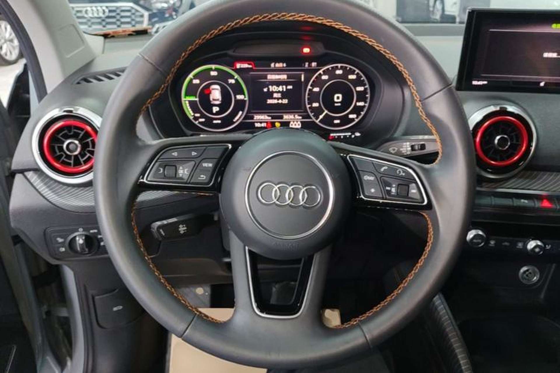 Used Audi Q2L e-tron 2022 Q2L e-tron Pure Electric Smart Enjoyment Model Steering Wheel