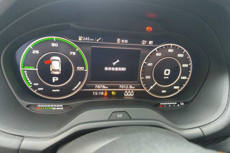 Used Audi Q2L e-tron 2022 Q2L e-tron Pure Electric Smart Enjoyment Model Instrument Cluster