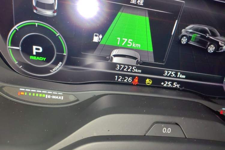 Used Audi Q2L e-tron 2022 Q2L e-tron Pure Electric Smart Enjoyment Model Odometer Close Up