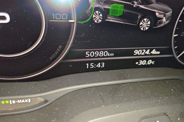 Used Audi Q2L e-tron 2022 Q2L e-tron Pure Electric Smart Enjoyment Model Odometer Close Up