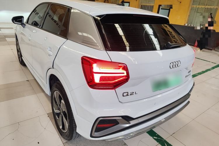 Used Audi Q2L e-tron 2022 Q2L e-tron Pure Electric Smart Enjoyment Model Rear Left 45 Deg