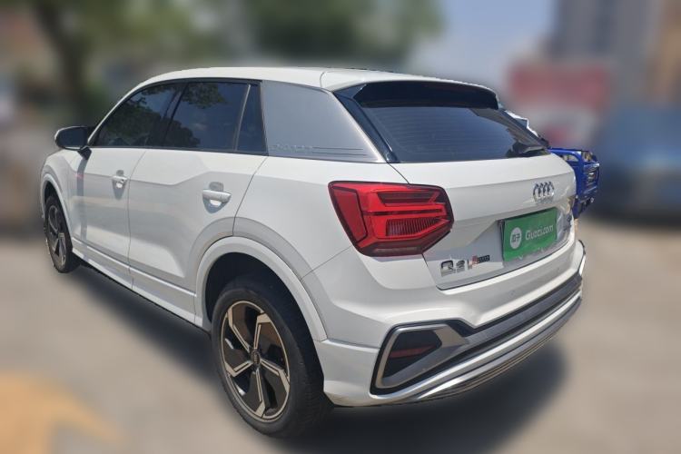 Used Audi Q2L e-tron 2022 Q2L e-tron Pure Electric Smart Enjoyment Model Rear Left 45 Deg