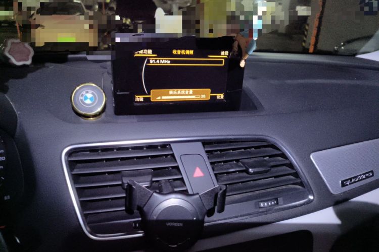 Used Audi Q3 2012 35 TFSI quattro Comfort Model Audio And AC Panel