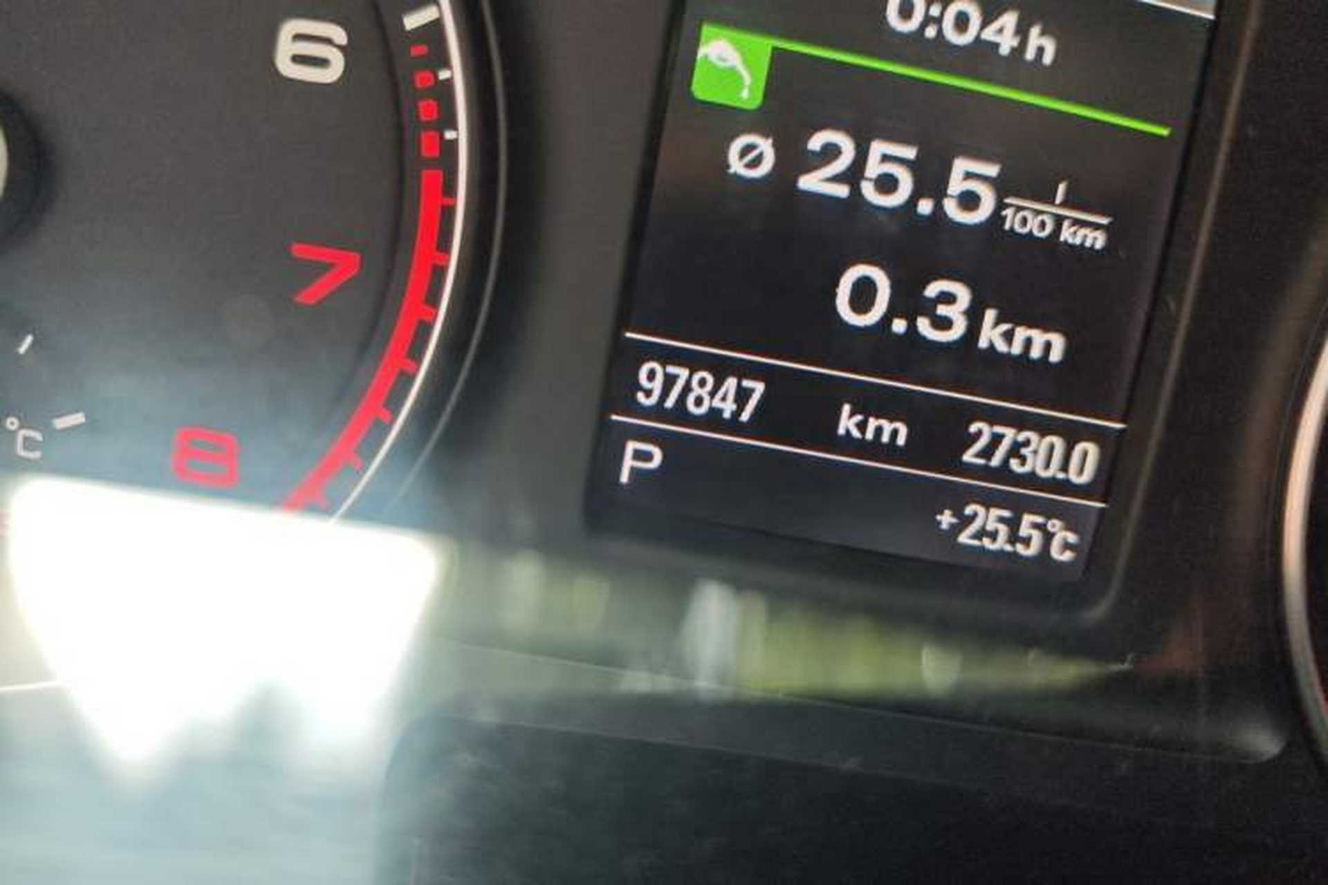 Used Audi Q3 2013 35 TFSI quattro Technology Edition Odometer Close Up