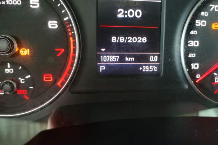 Used Audi Q3 2013 35 TFSI quattro Technology Edition Odometer Close Up