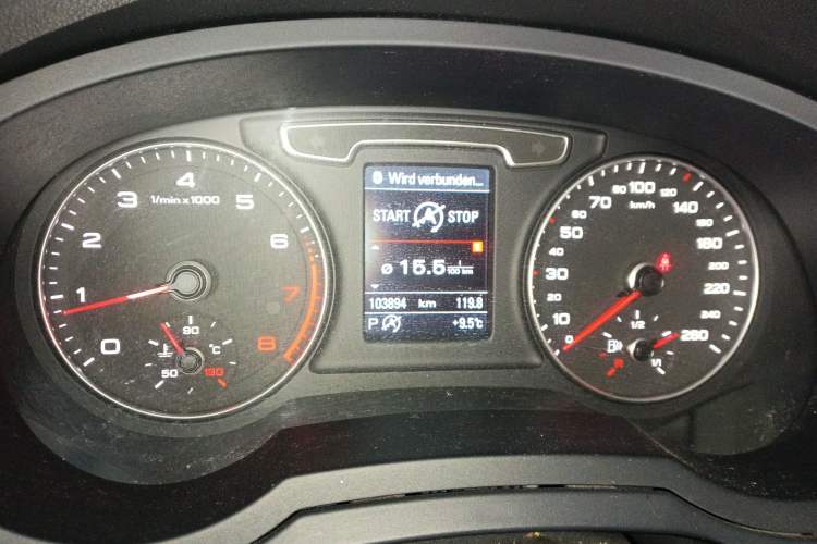 Used Audi Q3 2013 35 TFSI quattro Technology Edition Instrument Cluster