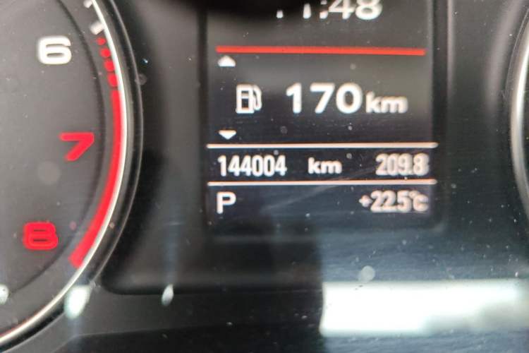 Used Audi Q3 2013 35 TFSI quattro Technology Edition Odometer Close Up