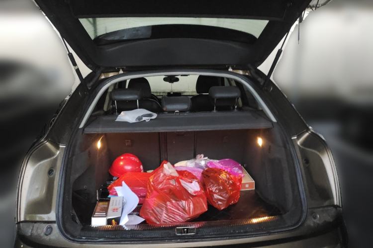 Used Audi Q3 2013 40 TFSI quattro Luxury Model Trunk