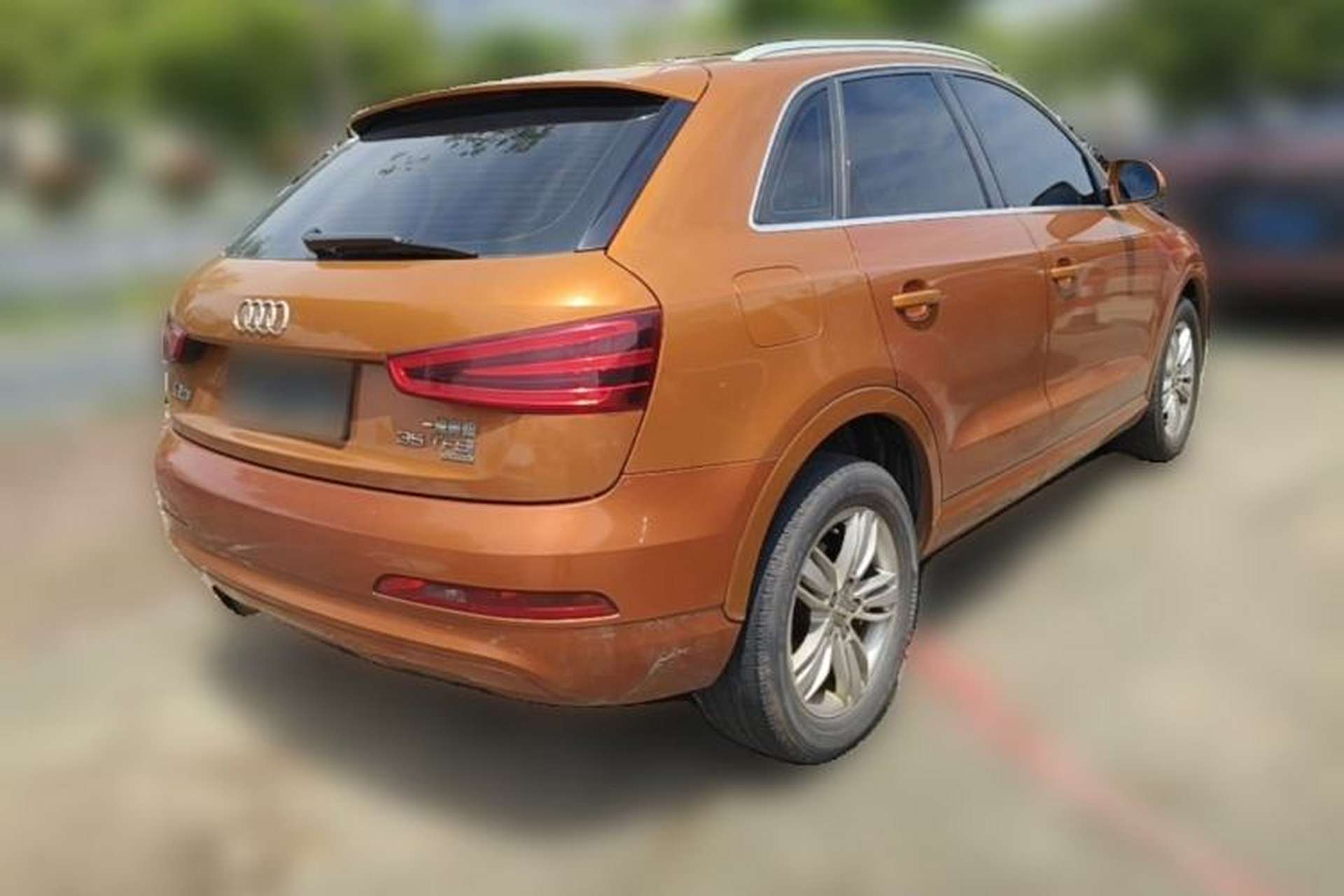 Used Audi Q3 2013 35 TFSI Ambition Edition Rear Right 45 Deg