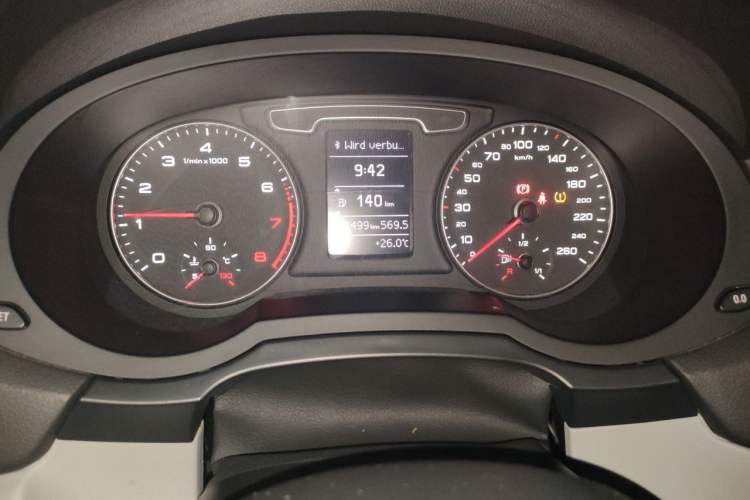 Used Audi Q3 2013 35 TFSI Comfort Model Instrument Cluster