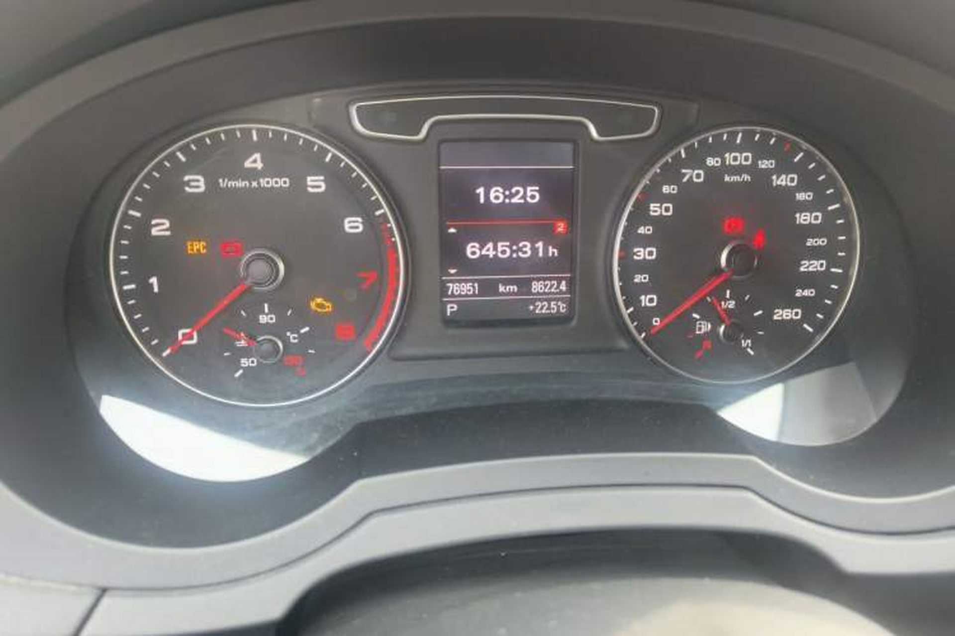 Used Audi Q3 2013 35 TFSI quattro Technology Edition Odometer Close Up