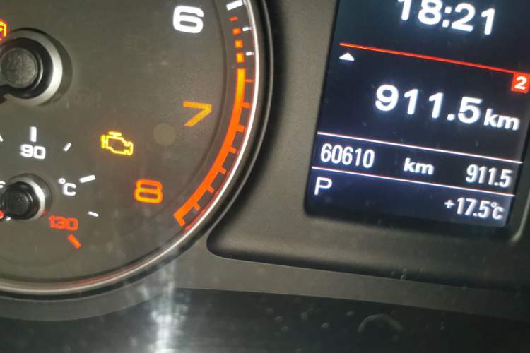Used Audi Q3 2013 35 TFSI quattro Technology Edition Odometer Close Up