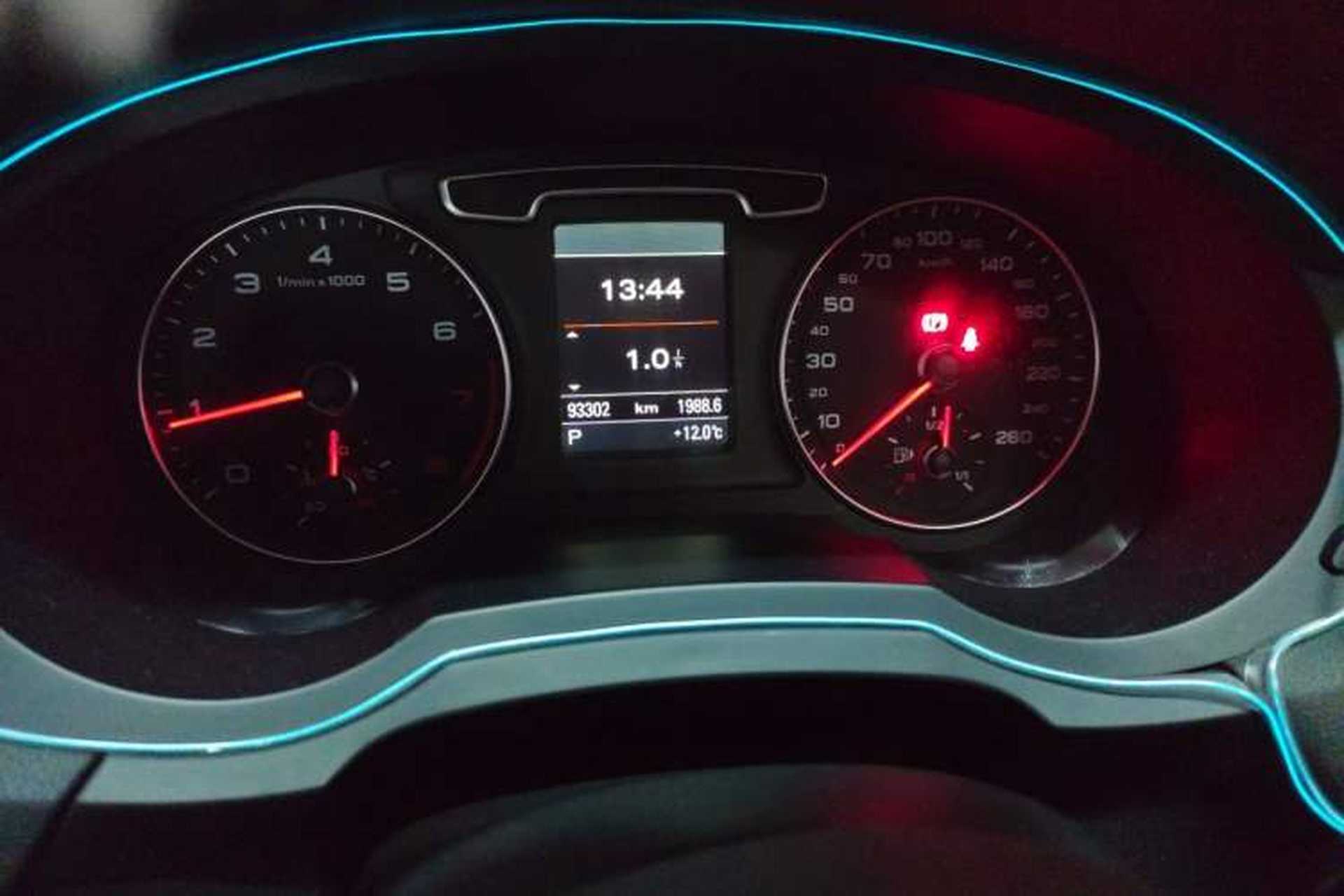 Used Audi Q3 2013 35 TFSI quattro Technology Edition Odometer Close Up