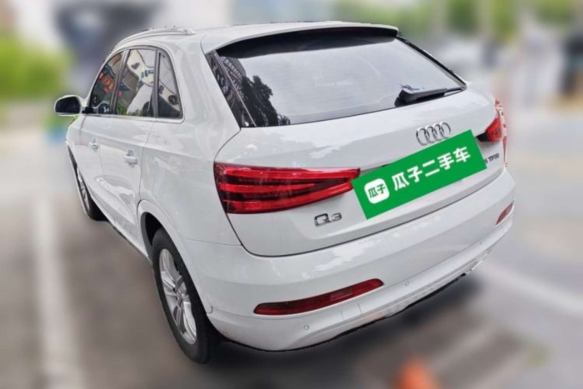Used Audi Q3 2013 35 TFSI Comfort Model Rear Left 45 Deg