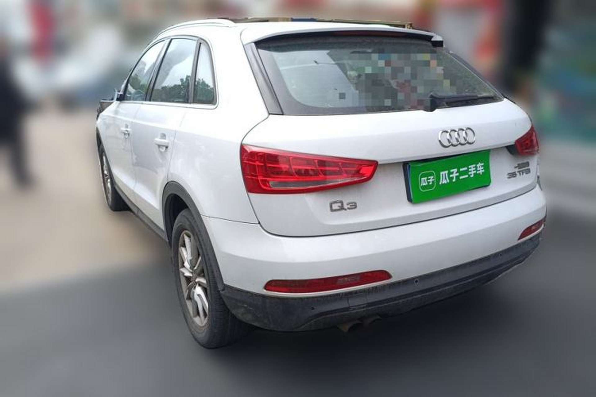 Used Audi Q3 2013 35 TFSI Ambition Edition Rear Left 45 Deg