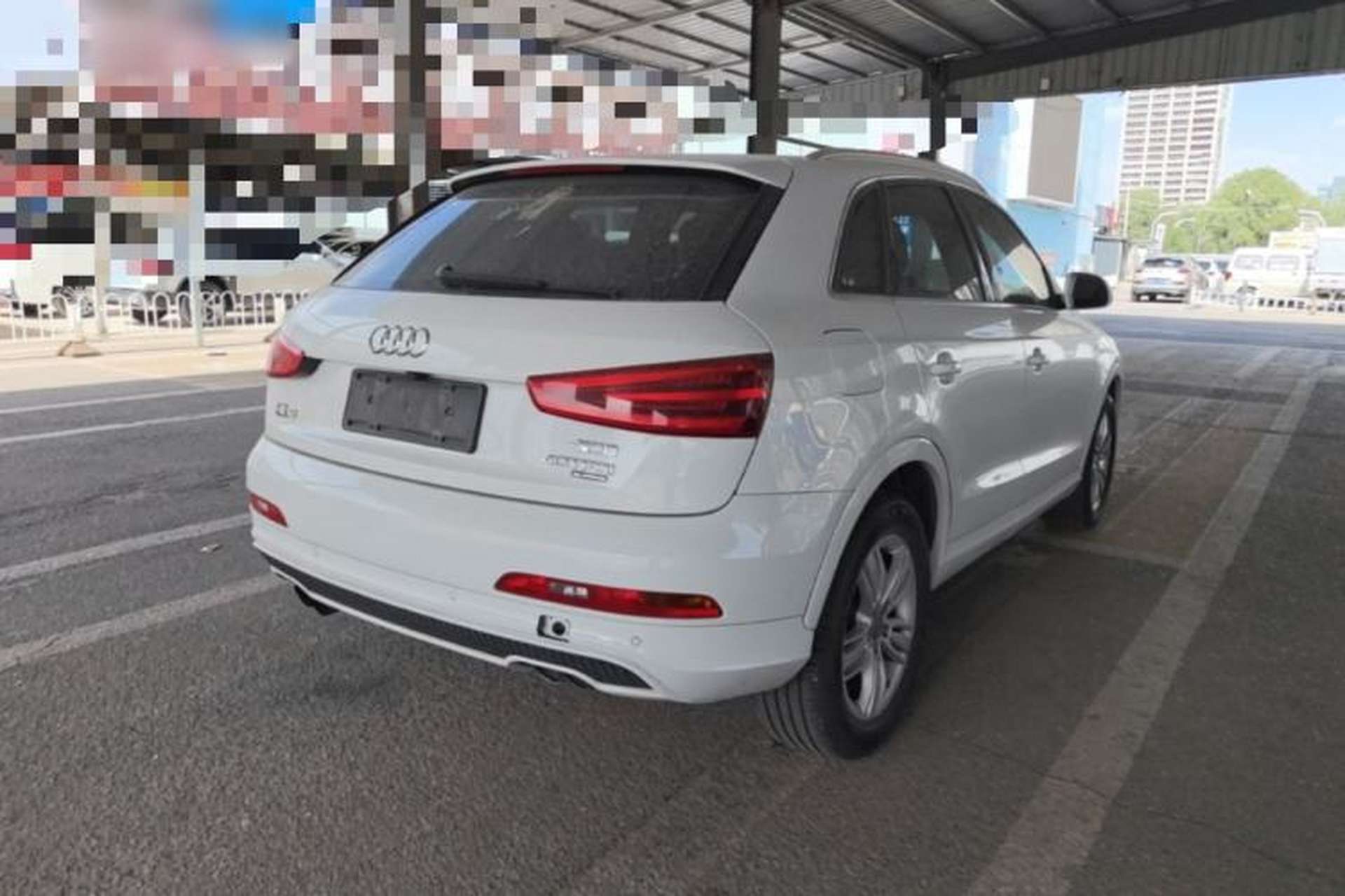 Used Audi Q3 2013 35 TFSI quattro Technology Edition Rear Right 45 Deg