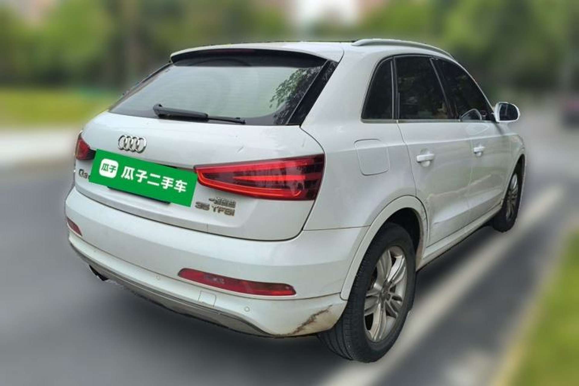 Used Audi Q3 2013 35 TFSI Comfort Model Rear Right 45 Deg