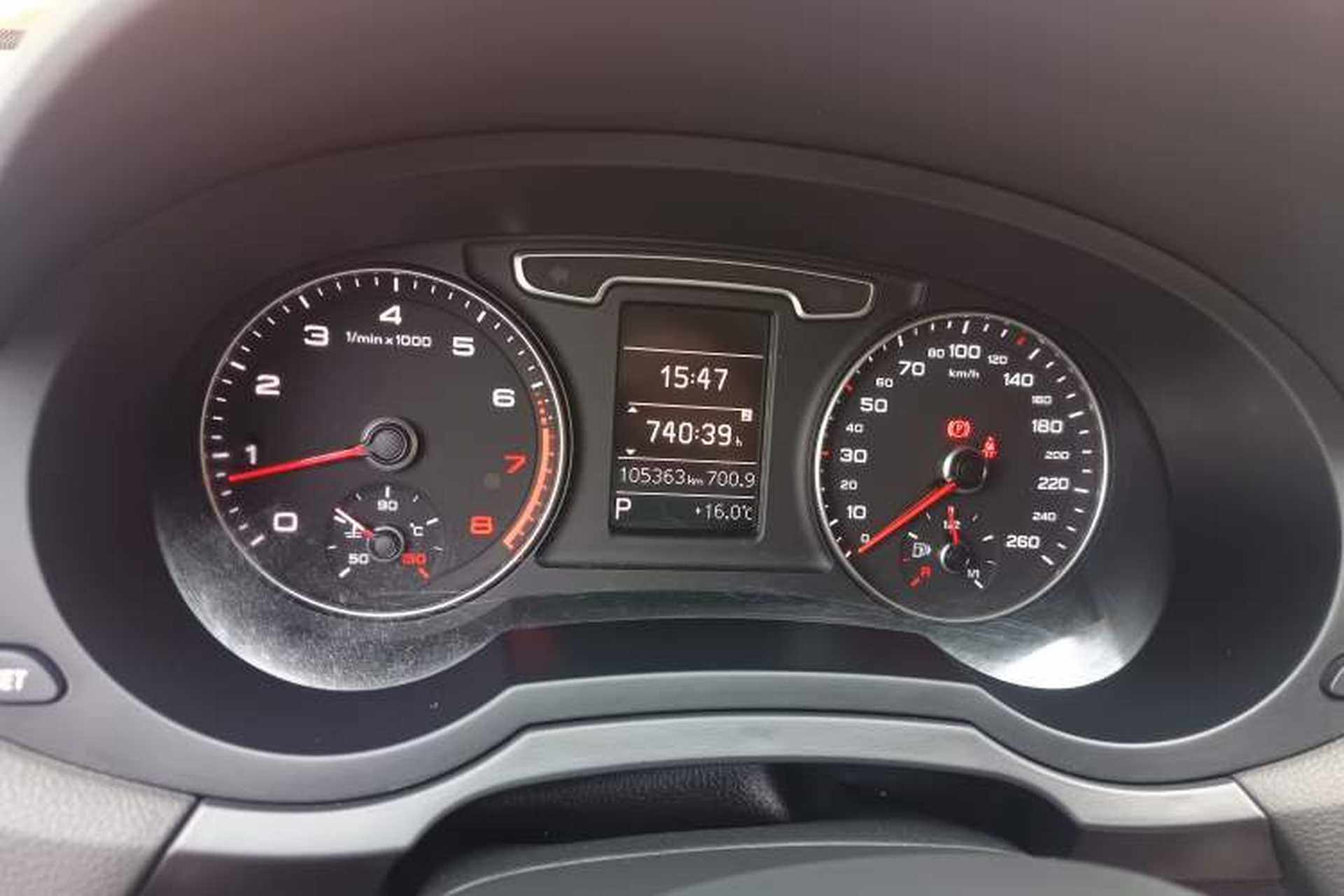 Used Audi Q3 2013 35 TFSI Comfort Model Instrument Cluster