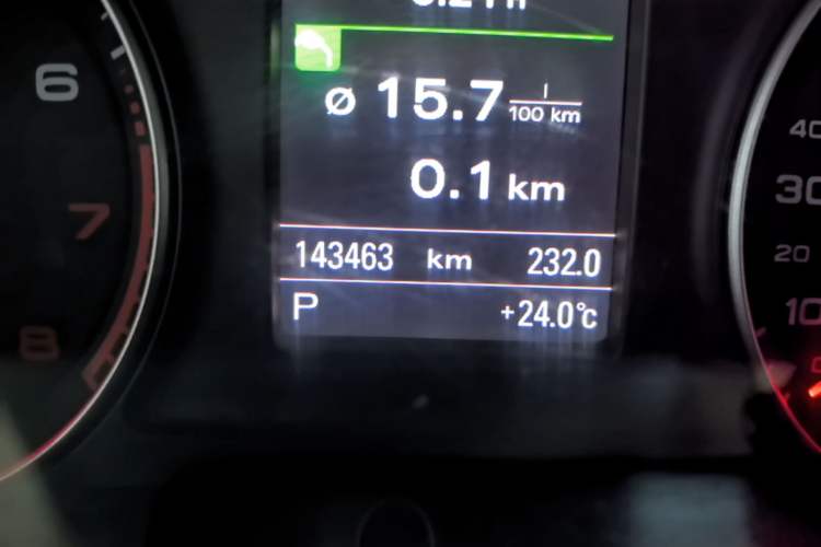 Used Audi Q3 2013 35 TFSI quattro Technology Edition Odometer Close Up