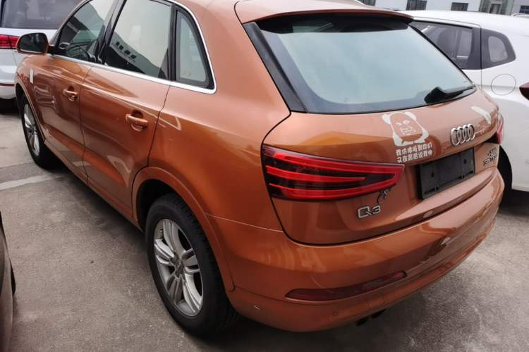 Used Audi Q3 2013 35 TFSI Comfort Model Rear Left 45 Deg