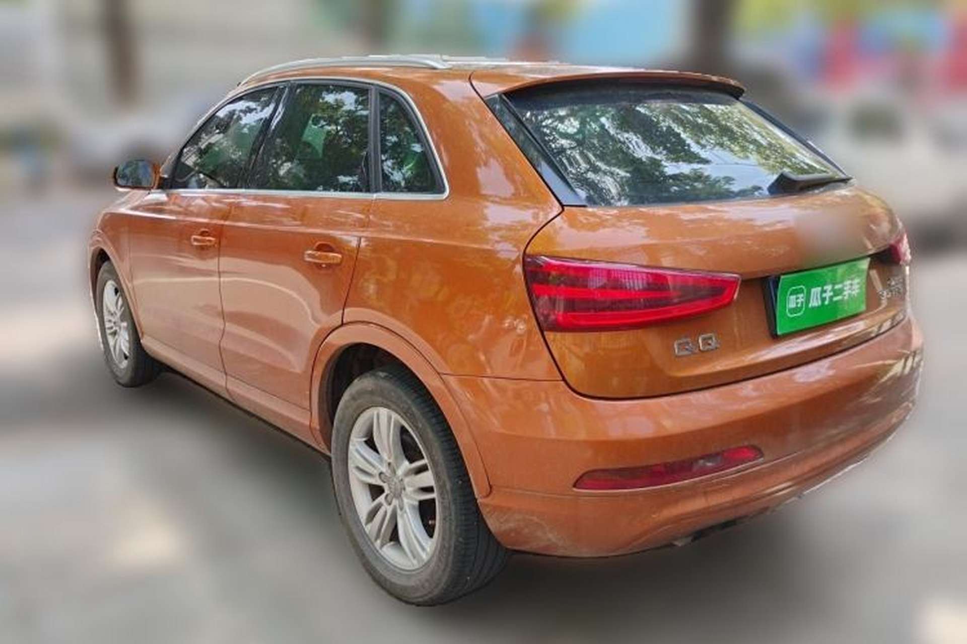 Used Audi Q3 2013 35 TFSI Comfort Model Rear Left 45 Deg