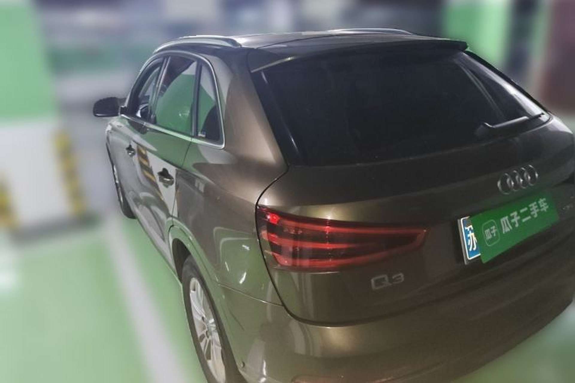 Used Audi Q3 2013 35 TFSI Comfort Model Rear Left 45 Deg