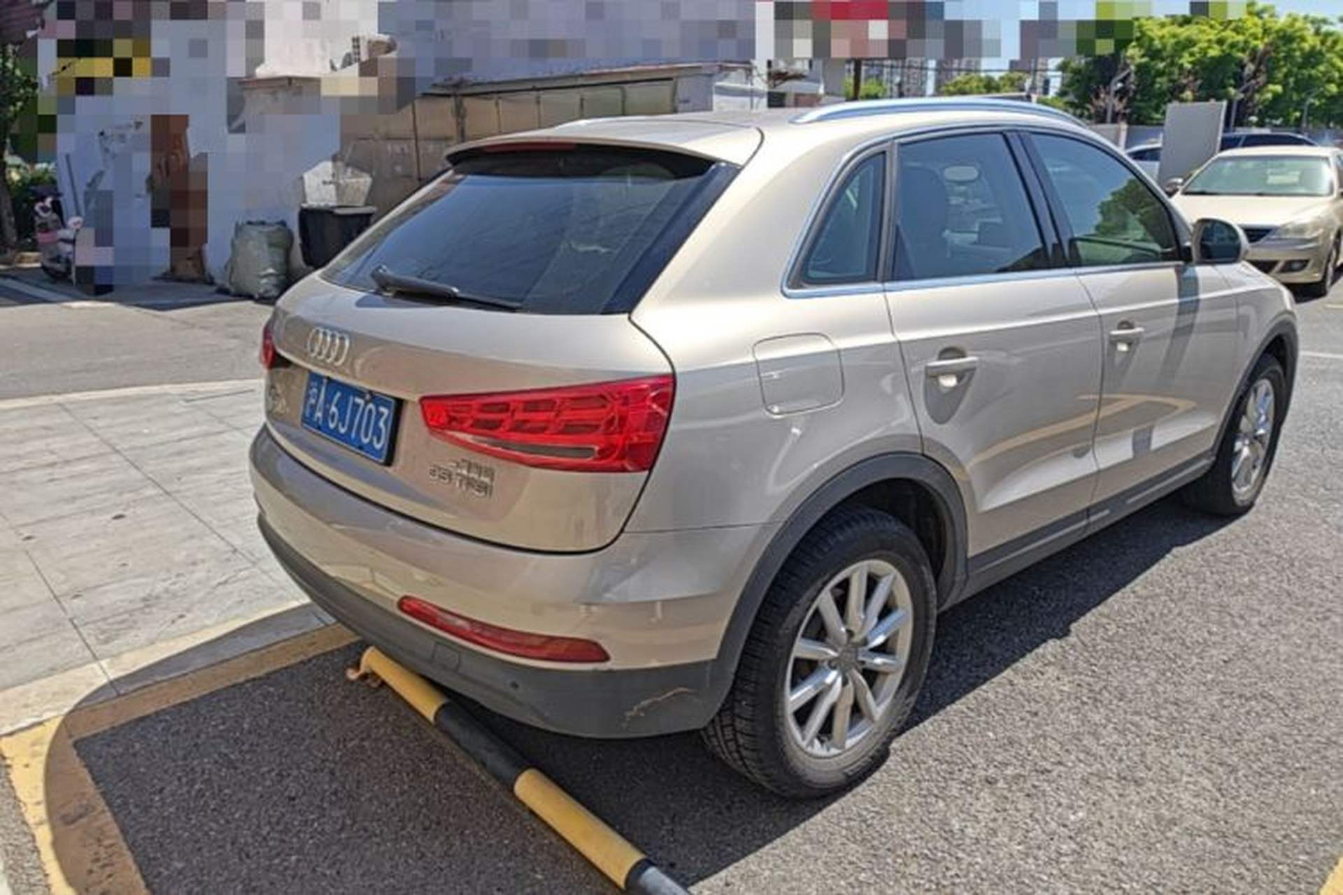 Used Audi Q3 2013 35 TFSI Ambition Edition Rear Right 45 Deg