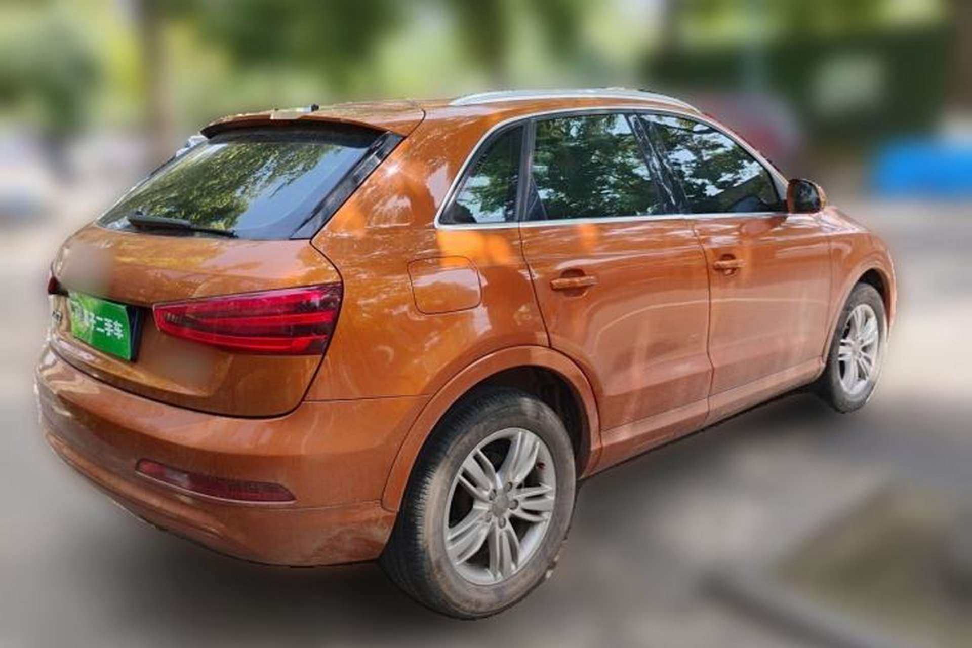 Used Audi Q3 2013 35 TFSI Comfort Model Rear Right 45 Deg