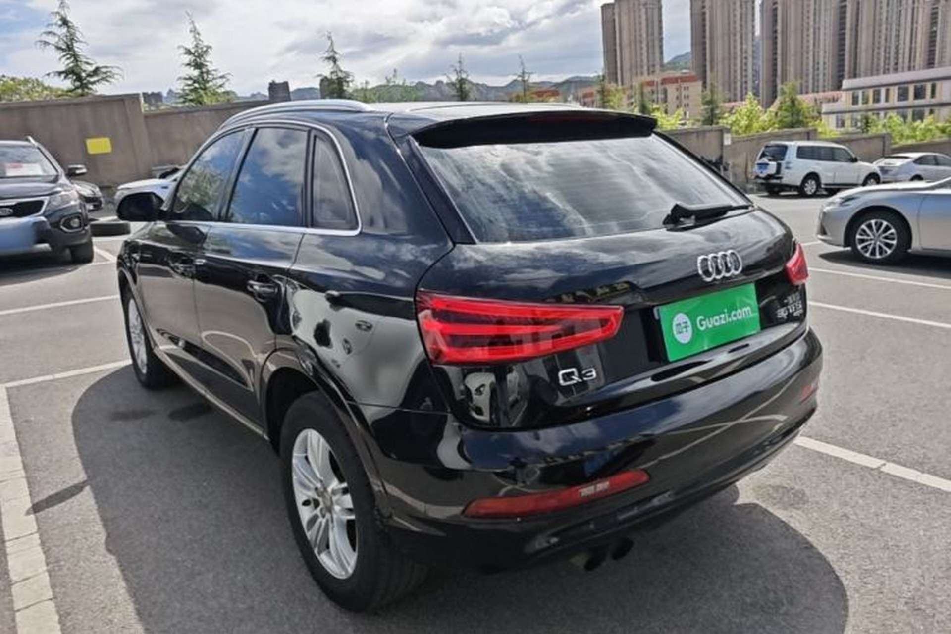 Used Audi Q3 2015 35 TFSI quattro Technology Edition Rear Left 45 Deg