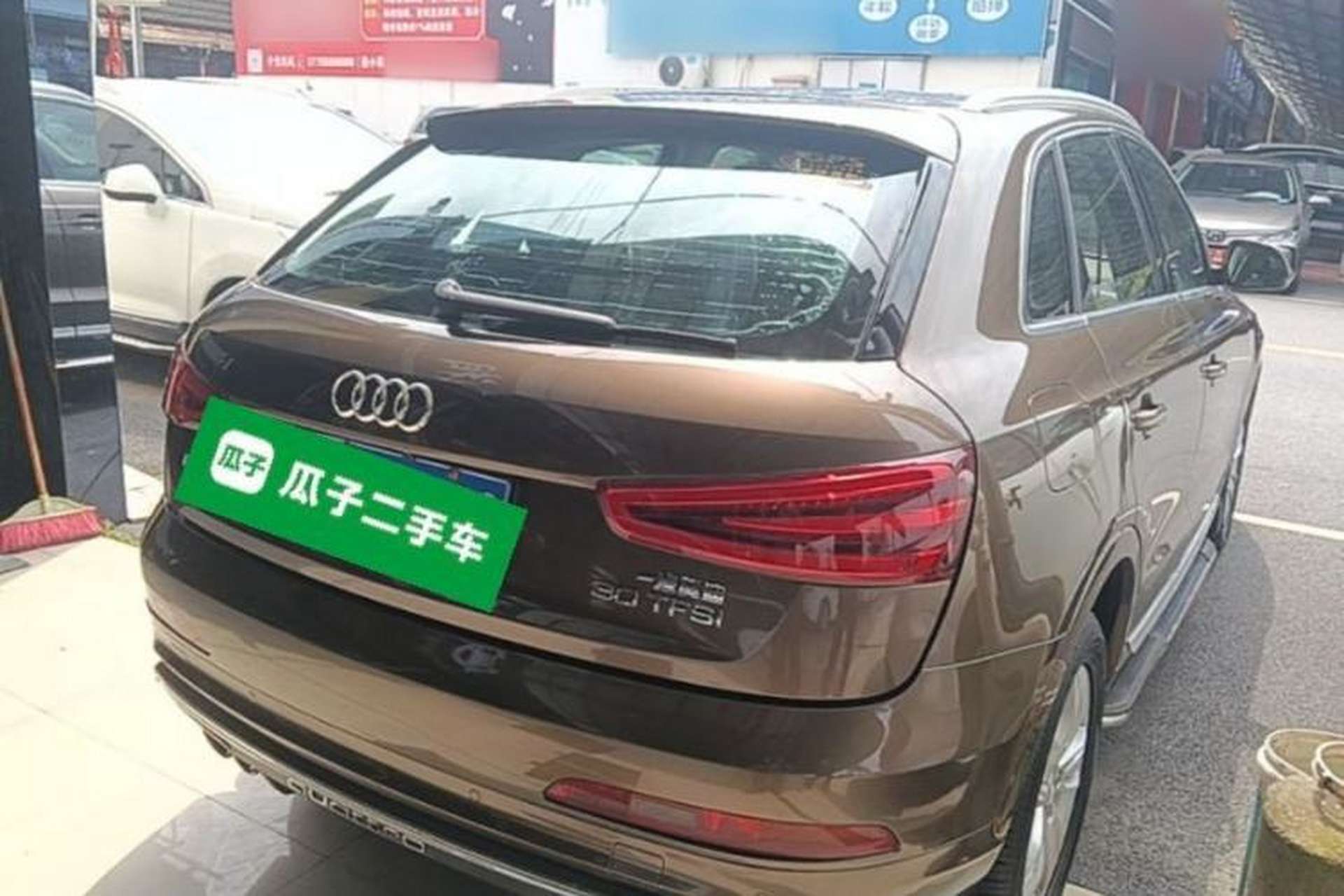 Used Audi Q3 2015 30 TFSI Comfort Model Rear Right 45 Deg