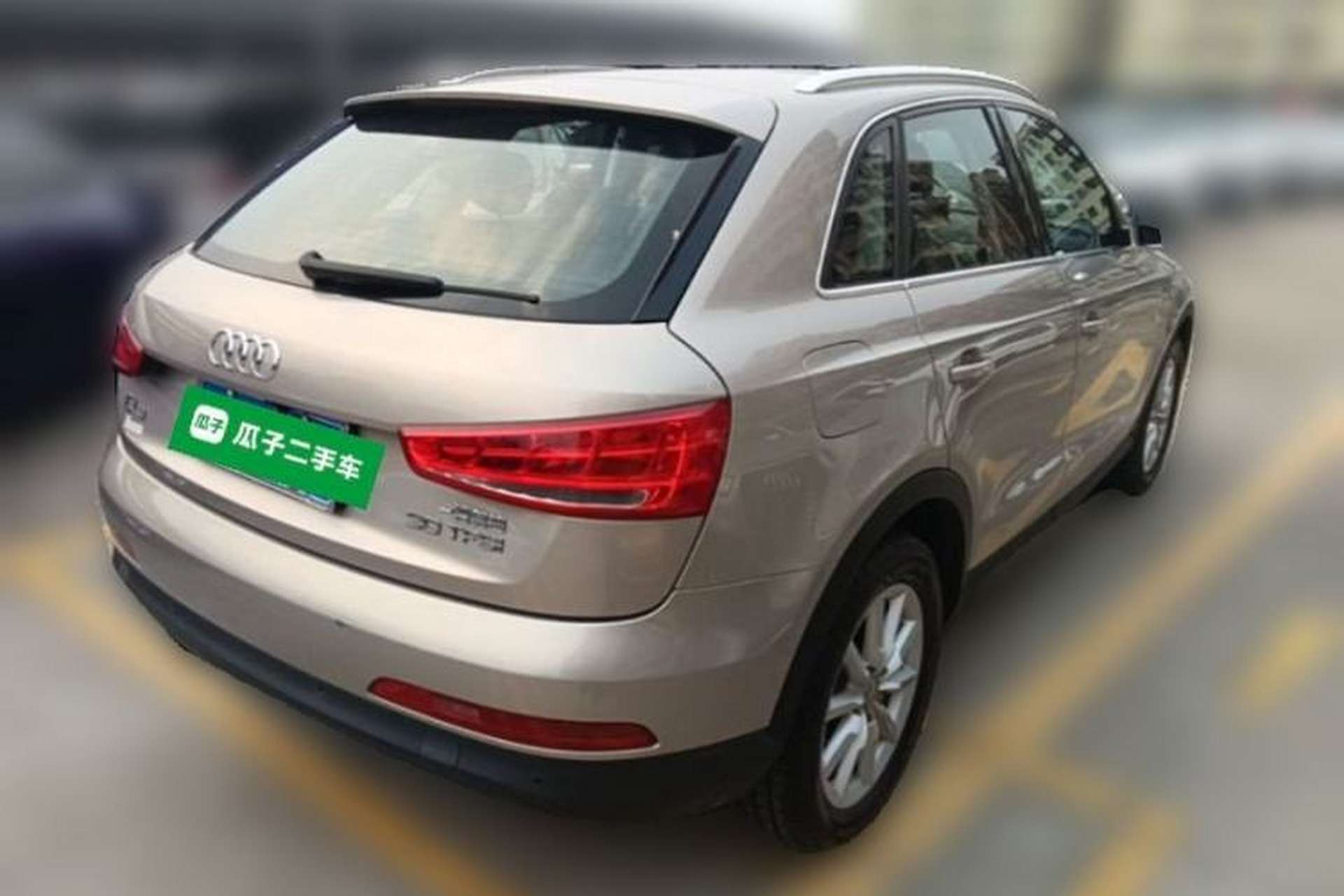 Used Audi Q3 2015 30 TFSI Ambition Edition Rear Right 45 Deg