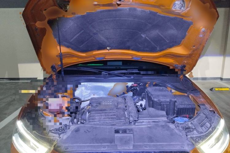 Used Audi Q3 2015 30 TFSI Comfort Model Engine Bay