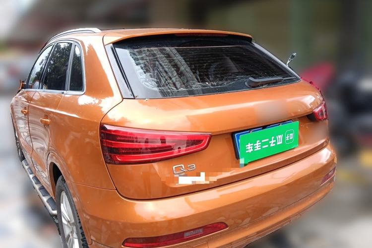 Used Audi Q3 2015 30 TFSI Comfort Model Rear Left 45 Deg