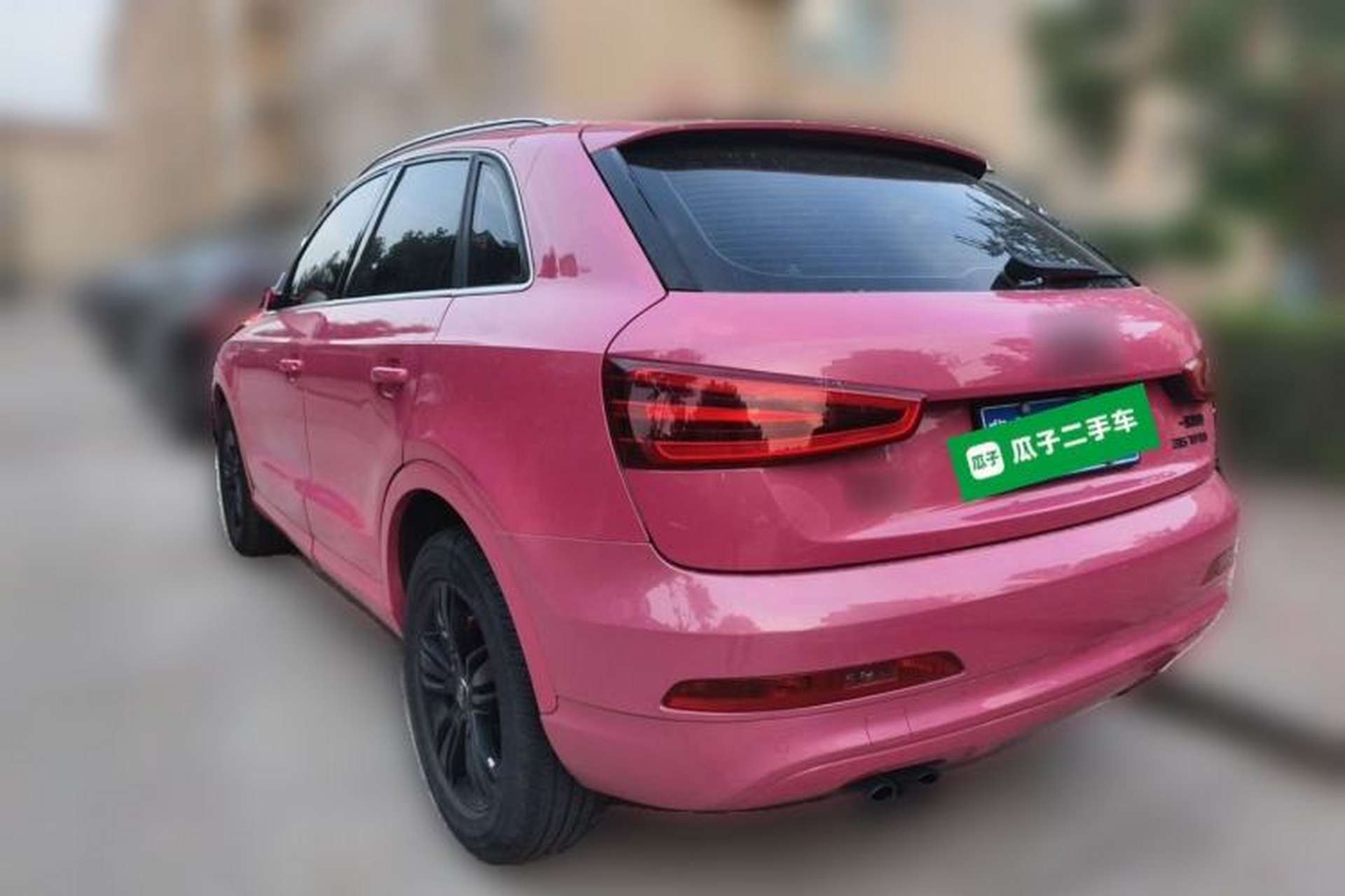 Used Audi Q3 2015 35 TFSI Comfort Model Rear Left 45 Deg