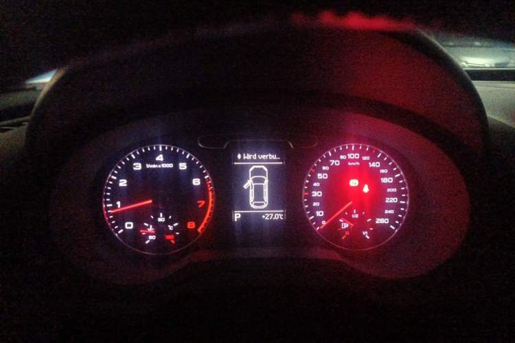 Used Audi Q3 2015 35 TFSI Comfort Model Instrument Cluster